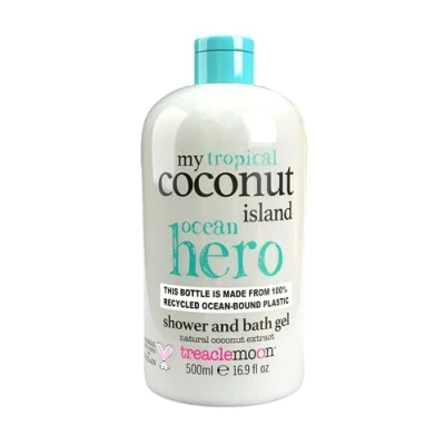 Abbildung von Treaclemoon my coconut island bath and shower gel 500 ml / Englische Version