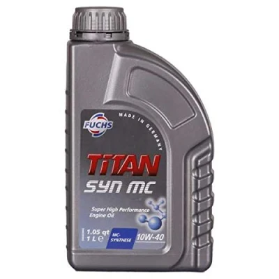 Abbildung von 1L 1 Liter FUCHS MOTORÖL TITAN SYN MC 10W40 ACEA A3/B4 MB 229.3 VW 501.01 505.00
