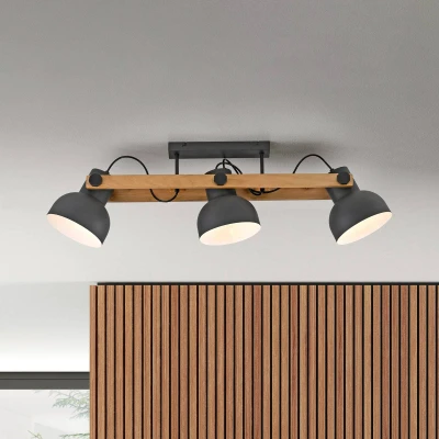Abbildung von Deckenleuchte CUP 2.0, 3xE27 max. 60Watt exkl., IP20, Schwarz