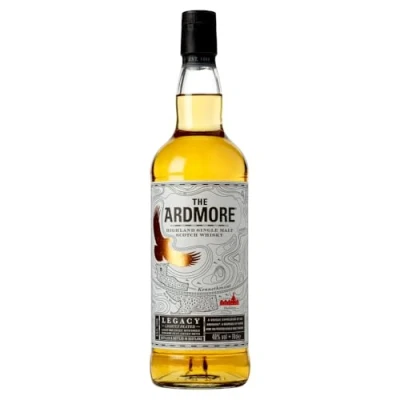 Abbildung von Ardmore the Legacy Highland Single Malt Scotch Whisky mit Geschenkverpackung 40% Vol 700ml Einzelflasche