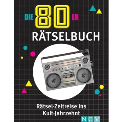 Abbildung von Die 80er Rätselbuch: Geschenkidee für jeden Fan
