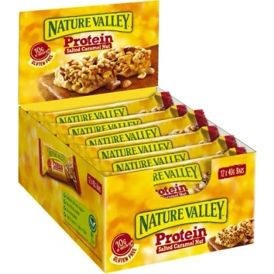 Abbildung von NATURE VALLEY™ Proteinriegel, Salted Caramel Nut, 12 x 40 g, Sie erhalten Stück