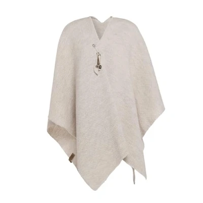 Abbildung von Knit Factory JAZZ Cape, Damen, Größe: One Size, Beige