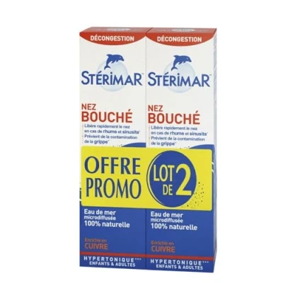 Abbildung von Stérimar Baby Children Blocked Nose 2 x 100ml