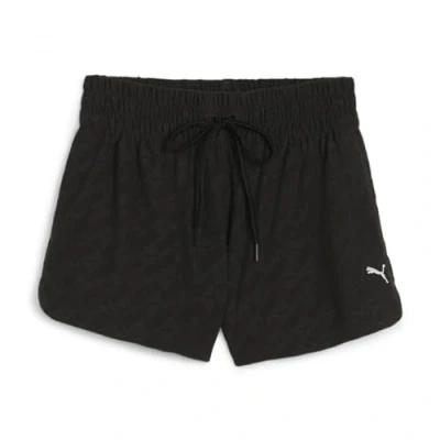 Abbildung von Puma FIT Branded Short kurze Sporthose, Damen, Größe: Medium, Black