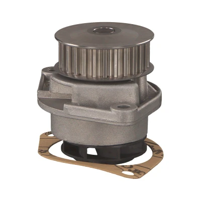 Abbildung von FEBI BILSTEIN 18124 Wasserpumpe 27 Aluguss mit Dichtung Kunststoff VOLKSWAGEN: Lupo / 3L, Polo III Schrägheck, Caddy 2 Kastenwagen, SEAT: Ibiza