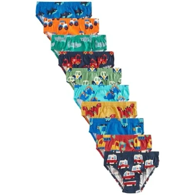 Abbildung von Next 10 PACK Standard Slip für Kinder, Größe: 92, Bright primary print