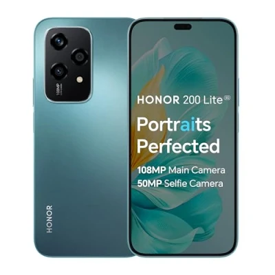 Abbildung von Honor 200 Lite 8GB/256GB Blau mit klarmobil Vertrag im Telekom Netz unbegrenzt telefonieren + 32000 MB 5G