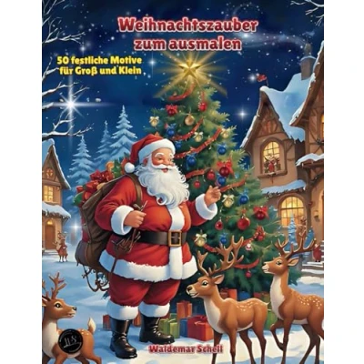 Abbildung von Weihnachtszauber zum ausmalen: 50 festliche Motive für Groß und Klein