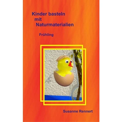 Abbildung von Kinder basteln mit Naturmaterialien