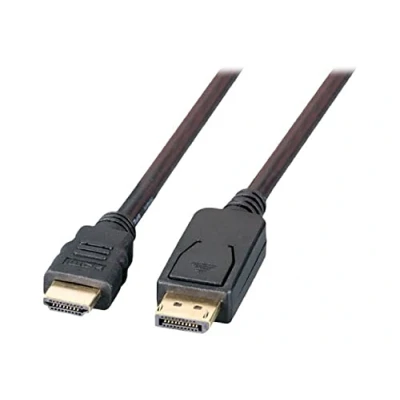 Abbildung von EFB DisplayPort auf HDMI Kabel FullHD 3m, schwarz