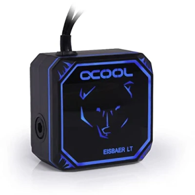 Abbildung von Alphacool 13066 Eisbaer Aurora LT Solo Black CPU Kühler Wasserkühlung