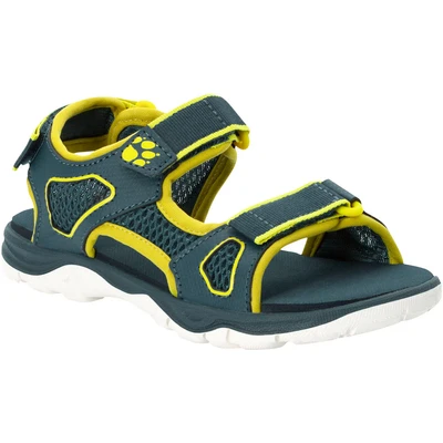 Abbildung von Jack Wolfskin Taraco Beach K Trekkingsandale green light für Kinder, Größe: 34, Schuhe