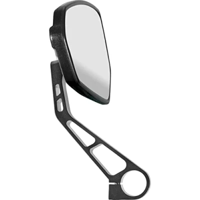 Abbildung von Spiegel Ergotec M 77 Kurzer Arm 120 X 80 55 Mm Aluminium Schwarz Sandgestrahlt (K Approved)