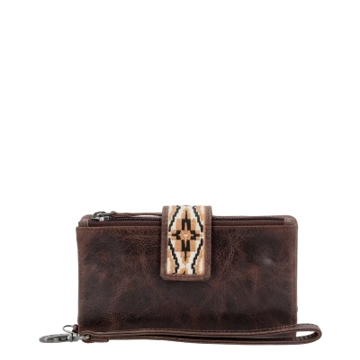 Abbildung von Hide &amp; Stitches Next Navajo Wallet darkbrown