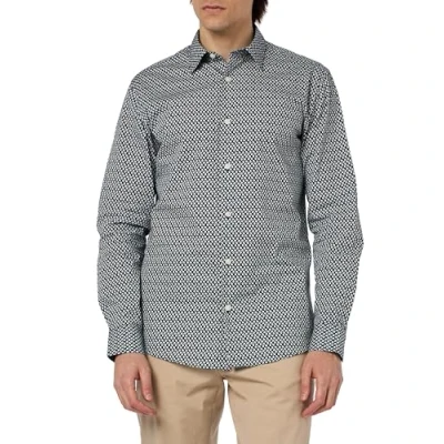 Abbildung von Jack &amp; Jones Premium Jprblaexpress Minimal Print Shirt Hemd, Herren, Größe: Large, Sky captain