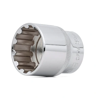 Abbildung von NEO TOOLS 08 598 Steckschlüsseleinsatz 1/2 3124 30 mm Chrom Vanadium Stahl Spline kfzteile, kfzteile24, bandel online, bandel, atp autoteile, mister