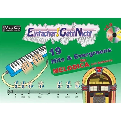 Abbildung von Einfacher! Geht Nicht: 19 Hits &amp; Evergreens für MELODICA (mit Schlauch) mit CD: Das besondere Notenheft Anfänger