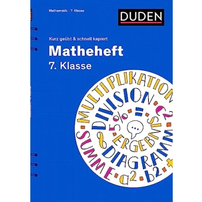 Abbildung von Matheheft 7. Klasse kurz geübt &amp; schnell kapiert