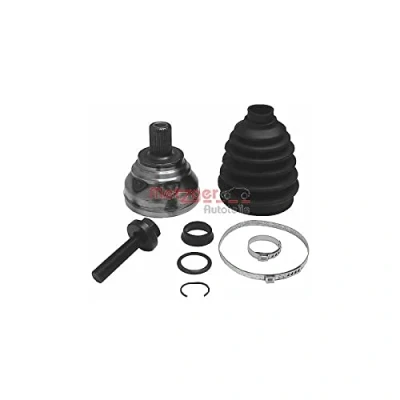 Abbildung von METZGER 7110124 Gelenksatz radseitig VOLKSWAGEN: Passat B6 Variant, Golf 5 Schrägheck, Touran I, AUDI: A3 Sportback, TT Coupe