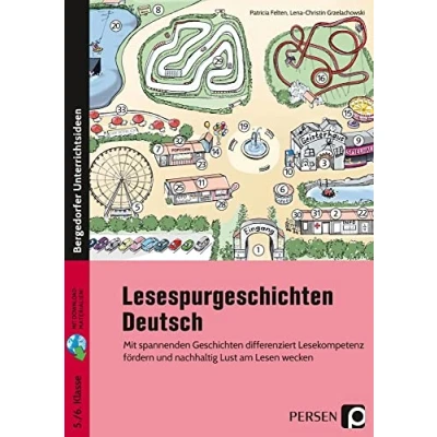 Abbildung von Lesespurgeschichten 5./6. Klasse Deutsch: Mit spannenden Geschichten differenziert Lesekompetenz fördern und nachhaltig Lust am Lesen wecken
