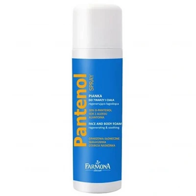 Abbildung von PANTENOL Gesichts und Körperschaum regenerierend lindernd 150ml Spray