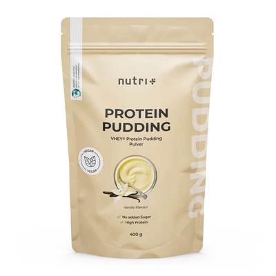 Abbildung von nutri+ Protein Pudding Pulver Vegan Vanille 400 g
