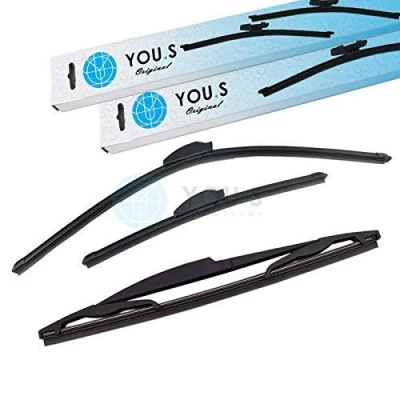 Abbildung von YOU.S SCHEIBENWISCHER SET VORNE + HINTEN 650 400 310 mm (3 Stück)