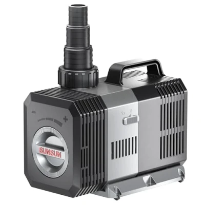 Abbildung von SunSun CTP 10000 SuperECO Teichpumpe 10.000 l/h / 80 W, energiesparende Filterpumpe, Bachlaufpumpe für Koiteiche, Umwälzpumpe, Gartenteichpumpe