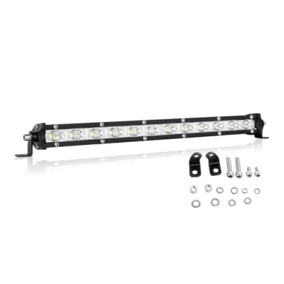 Abbildung von Willpower 13&#039;&#039; 33CM 60W Led Zusatzscheinwerfer 12V 24V Arbeitsscheinwerfer Bar Strahler Wasserdicht Scheinwerfer für Auto Traktor Offroad SUV UTV ATV Rückfahrscheinwerfer