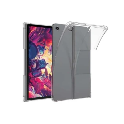 Abbildung von QINOUK Hülle für Lenovo Tab Plus 11.5, [Airbag Schutz] Ultra dünne Stoßfeste Schutzhülle, Weiche TPU Klar Hülle, kompatibel mit 11.5 2024 Transparent