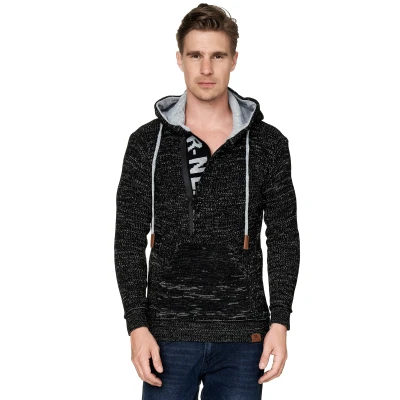 Abbildung von Rusty Neal Kapuzenpullover, Herren, Größe: 4XL, Schwarz / grau
