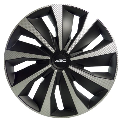 Abbildung von WRC 007497 Radblenden 14 schwarz/carbon