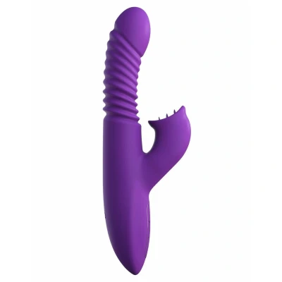 Abbildung von Rabbitvibrator „Ultimate Thrusting Clit Stimulate Her“, 24 cm