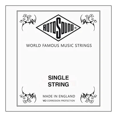 Abbildung von Rotosound 55 Solo Bass flatwound long scale Low B C Einzelsaite .130&quot; RLL130