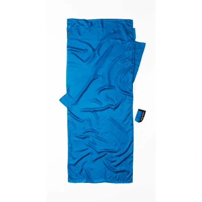 Abbildung von Cocoon Hüttenschlafsack Seide (Blau One Size) Schlafsäcke
