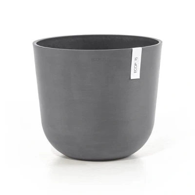 Abbildung von Ecopots Oslo 35 cm grau Pflanzer/Blumentopf