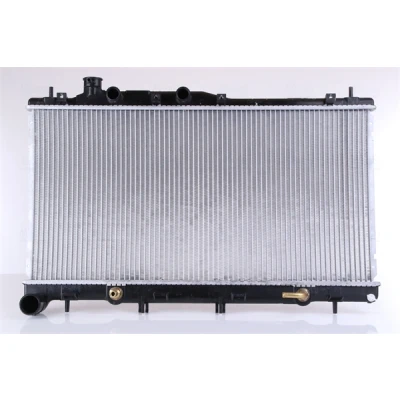 Abbildung von NISSENS 67739 Kühler, Motorkühlung Aluminium 350 698 16 Kühlrippen gelötet