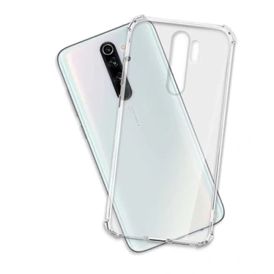 Abbildung von mtb more energy® Hülle Crystal Armor kompatibel mit Xiaomi Redmi Note 8 Pro (6.53&#039;&#039;) verstärkte Ecken Anti Shock Schutzhülle Case Cover Tasche