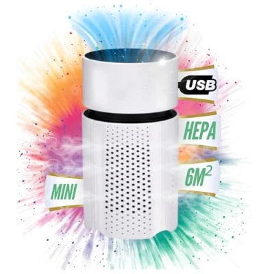 Abbildung von TronicXL Luftfilter Mini Air Purifier USB Luftreiniger Hepa Filter Kleiner