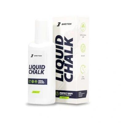 Abbildung von BMOTION Liquid Chalk 200ml, Flüssigkreide für maximalen Grip bei Calisthenics, Gewichtheben, Bouldern und Poledance Magnesia schnell trocknend, lang anhaltend &amp; abwaschbar, mit Limettengeruch