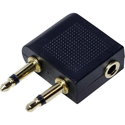 Abbildung von LogiLink CA1089 Audio Adapter für den Flugzeugsitz Audioanschluss