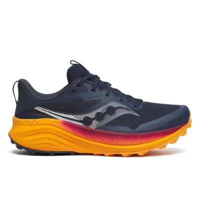 Abbildung von Saucony Xodus Ultra 3 Laufschuh Trail, Herren, Größe: 42.5, Navy/peel Schuhe