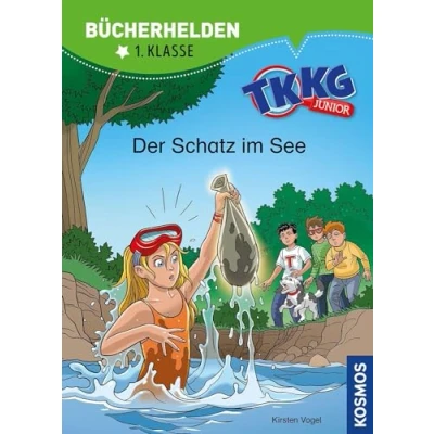 Abbildung von TKKG Junior, Bücherhelden 1. Klasse, Der Schatz im See: Erstleser Kinder ab 6 Jahre