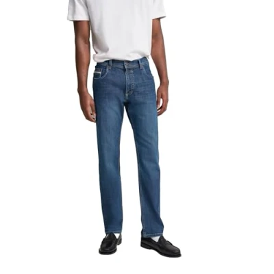 Abbildung von bugatti Herren 3910 26612 Hose, Blau, 35W / 30L EU