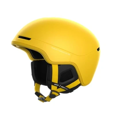 Abbildung von POC Unisex Erwachsene Obex Pure Skihelm, Sulphite Yellow Matt, XS S (51 54cm)