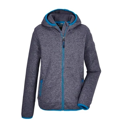 Abbildung von killtec Jungen Strickfleecejacke/Fleecejacke mit Kapuze KOS 354 BYS KNTFLC JCKT, dunkelnavy, 116, 41766 000