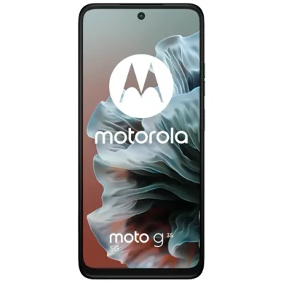 Abbildung von Motorola Moto G35 5G 8GB/256GB Grün mit klarmobil Vertrag im o2 Telefónica Netz unbegrenzt telefonieren + 7000 MB
