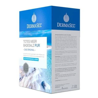 Abbildung von Dermasel Totes Meer Badesalz Pur
