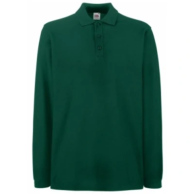 Abbildung von Fruit of the Loom Poloshirt für Herren, Grün Wald, 56